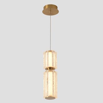 Подвесной светильник LED 23W 3000К Antique SP23W LED Brass латунь Crystal Lux