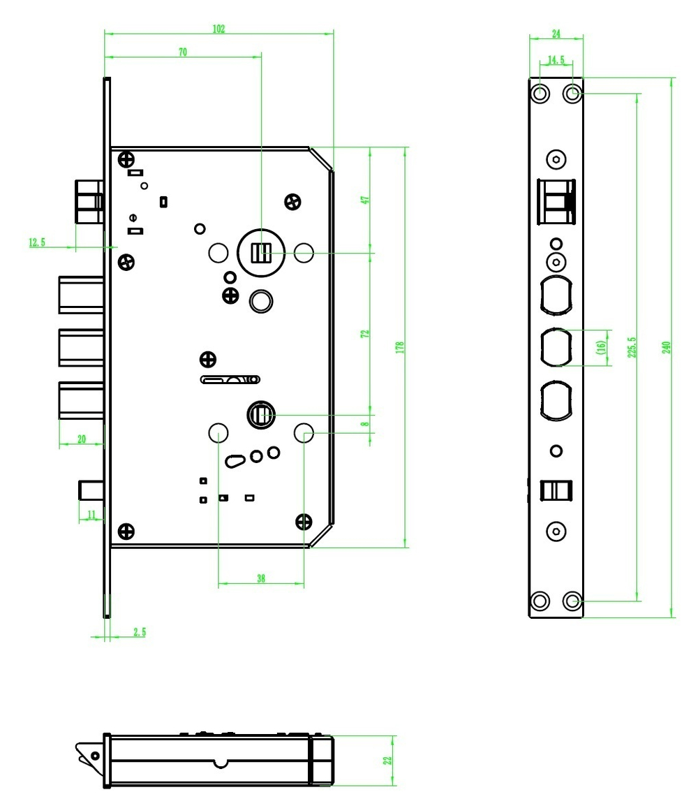Смарт замок Philips EasyKey DDL709-FVP с технологией распознавания лица и видеоглазком
