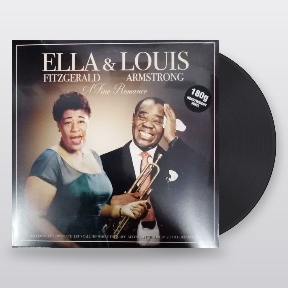 Ella Fitzgerald, Louis Armstrong — A Fine Romance (LP)