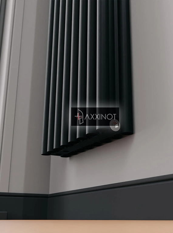 Axxinot Wemar V 2000 - вертикальный алюминиевый радиатор высотой 2030 мм