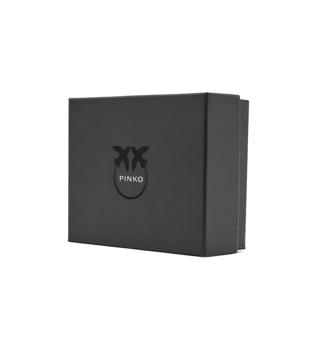 Кожаный клатч MINI VITELLO SHINY VINT Pinko - серый(101777 A106)