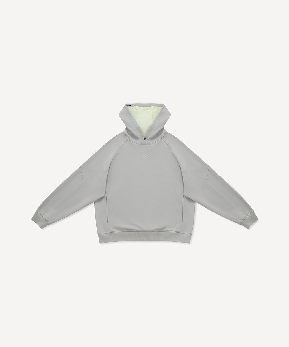 Худи JOGEL Power Inside Hoodie Relaxed Fit, серый