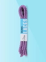 Шнурки Solemate Laces Фиолетово-Белого Цвета