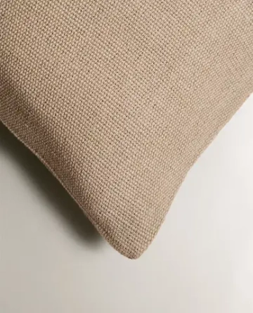 ZARA HOME ОДНОТОННЫЙ ЧЕХОЛ НА ПОДУШКУ, БЕЖЕВЫЙ