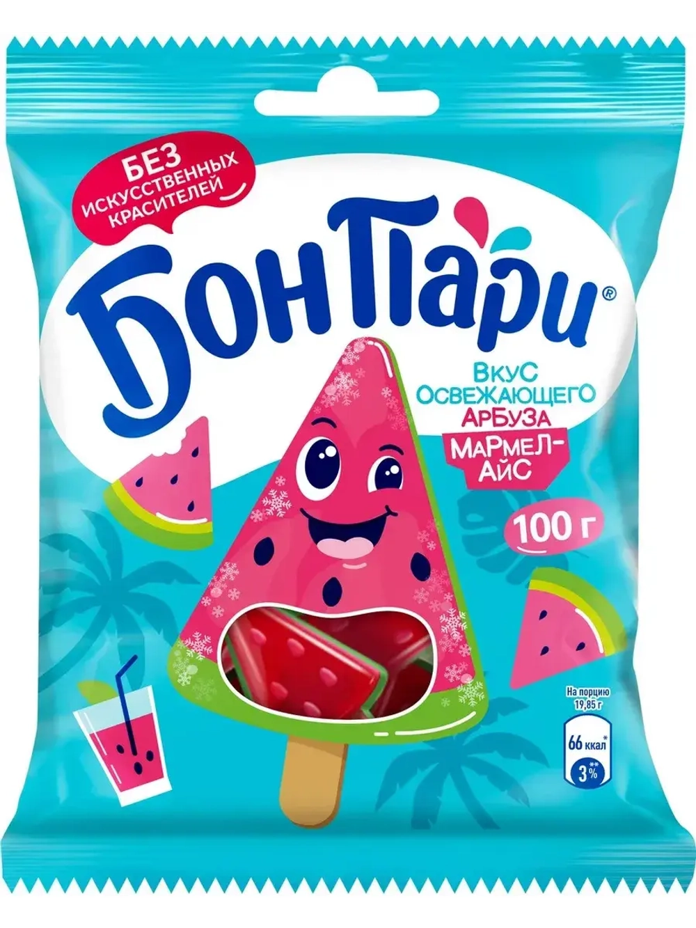 Мармелад Бон Пари Мармел-Айс, КосмоПончики 100 г * 2 шт