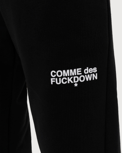 COMME DES FUCKDOWN БРЮКИ ЧЕРНЫЕ