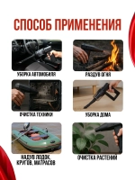 Воздуходувка аккумуляторная, протативная в кейсе