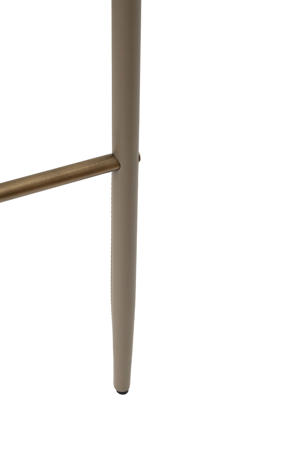 Стул Garda Decor барный экокожа терракота, бежевый 55*44*103 см