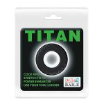 Эрекционное кольцо 3,9см в форме автомобильной шины Baile Titan BI-210146