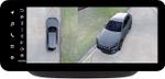 Магнитола для Hyundai Solaris 2 2017-2022 / Solaris HS (без штатной КЗВ, рамка черная матовая) - Teyes LUX ONE 360 монитор 12.3" 2K QLED на Android 10, Быстрая, CarPlay, 4G SIM-слот, 4 камеры в комплекте