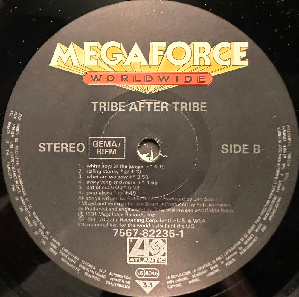 Tribe After Tribe – Tribe After Tribe (Европа 1991г.)
