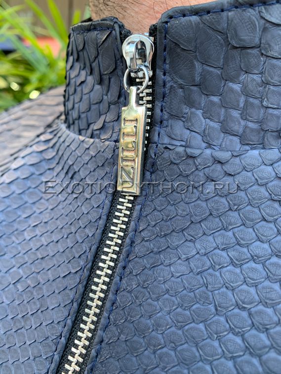 Куртка из кожи питона ZILLI JT-57