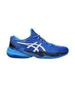 Asics Court FF 3 Novak Clay Tuna Blue-Pure Silver 2025 Кроссовки