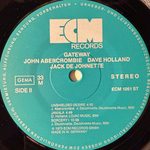 John Abercrombie, Dave Holland, Jack DeJohnette – Gateway (Германия 1975г.) ECM Т
