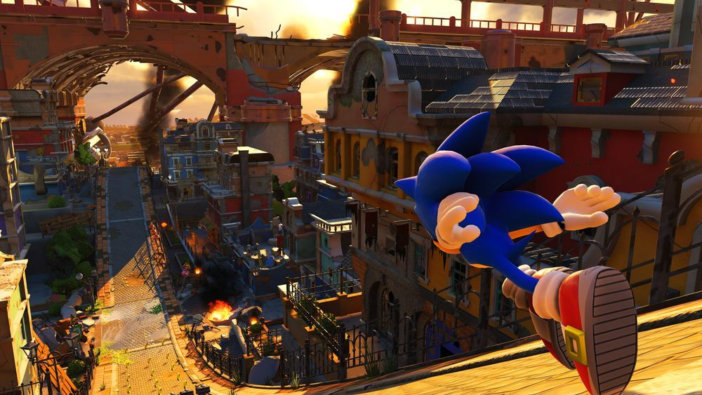 Sonic Forces (картридж для Nintendo Switch, интерфейс и субтитры на русском языке)