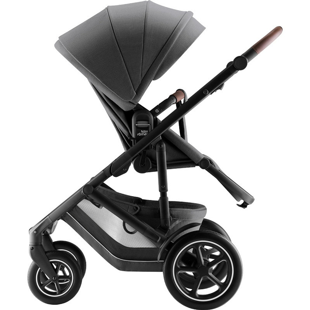 Детская коляска 3 в 1 Britax Roemer Smile 5Z Style и автокресло Baby-Safe Core Space Black Mineral Grey