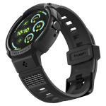 Чехол с ремешком Spigen Rugged Armor для Pixel Watch 4 (41 mm) черный