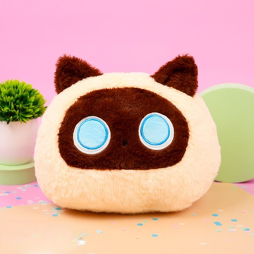 Мягкая игрушка-подушка Кот бежевый, 30 см