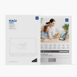 Чехол книжка от Dux Ducis для Samsung Galaxy Tab S10 FE+, серия Magi Series Case, с держателем Pencil и функцией автоматического перехода в спящий режим