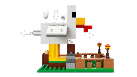 Конструктор LEGO Minecraft 21585 Chicken Farm