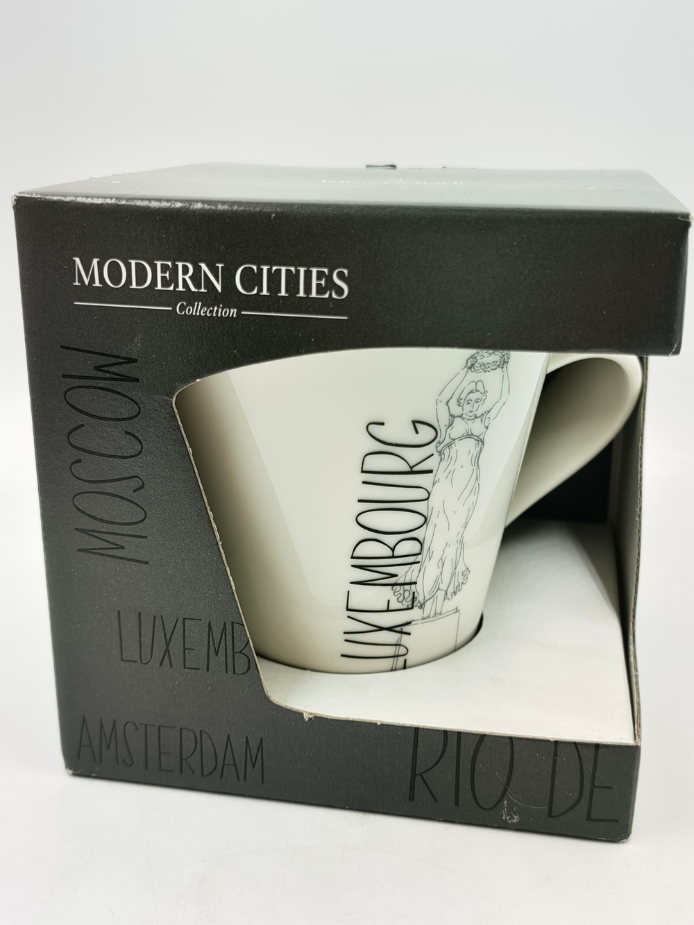 Кружка фарфоровая Modern Cities Luxembourg 300 мл (из Финляндии)