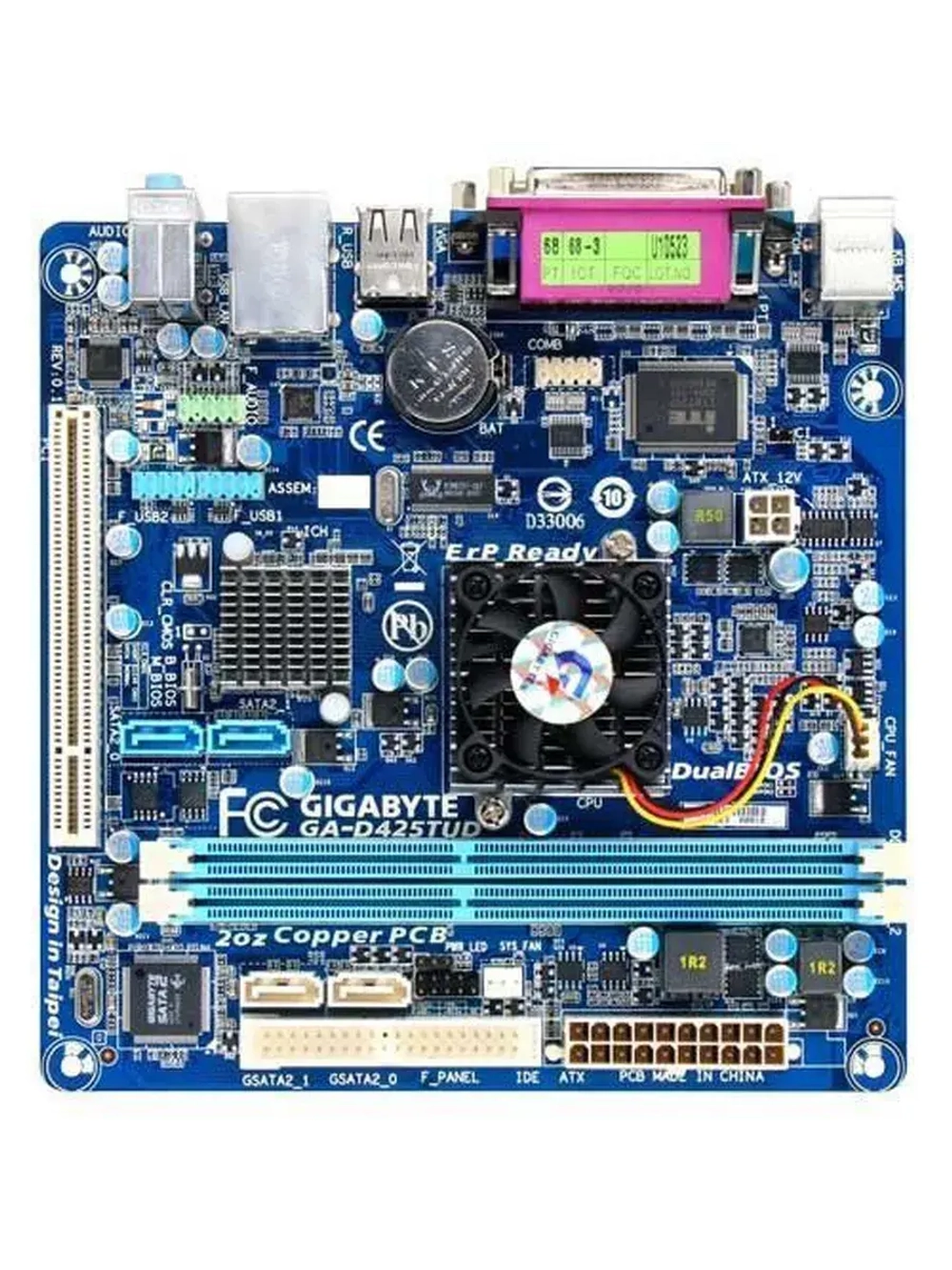 Материнская плата GA-D425TUD Mini-ITX