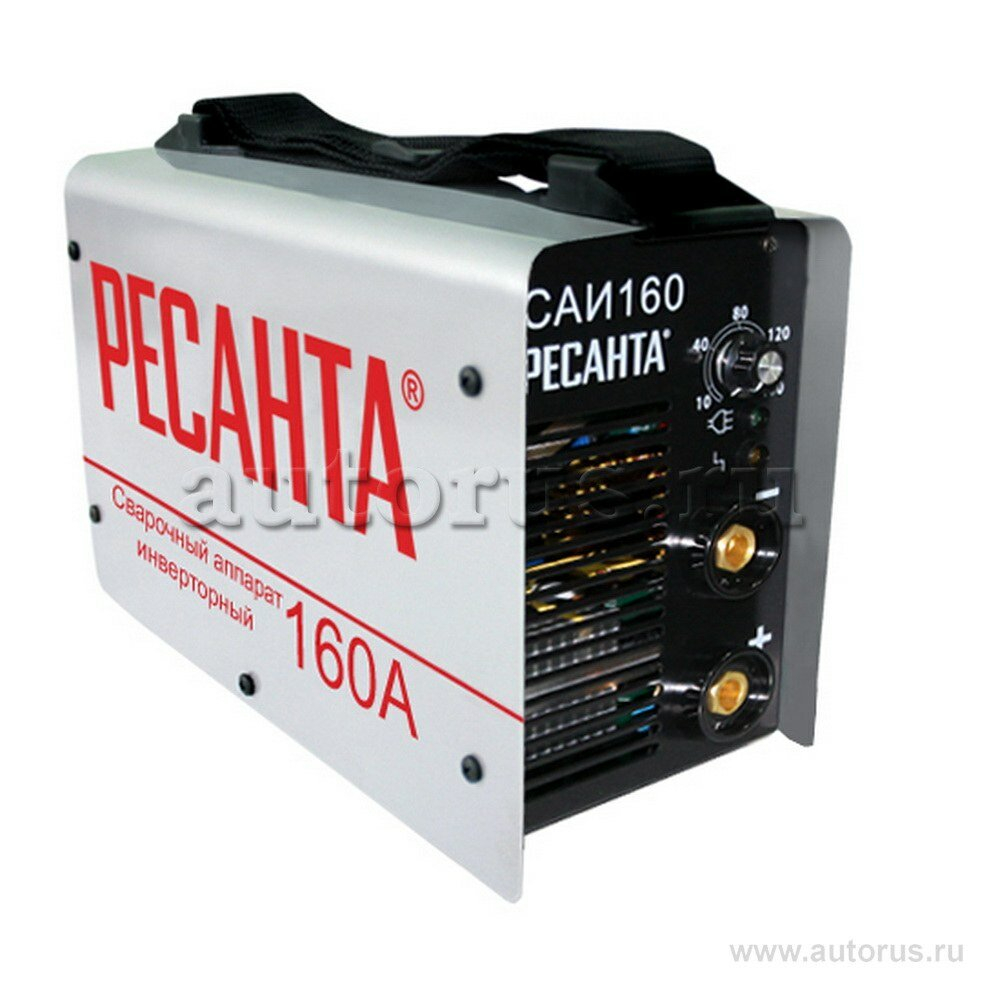 Сварочный аппарат инверторный Ресанта САИ-160 (ММА, 160 А, ПВ - 70%)