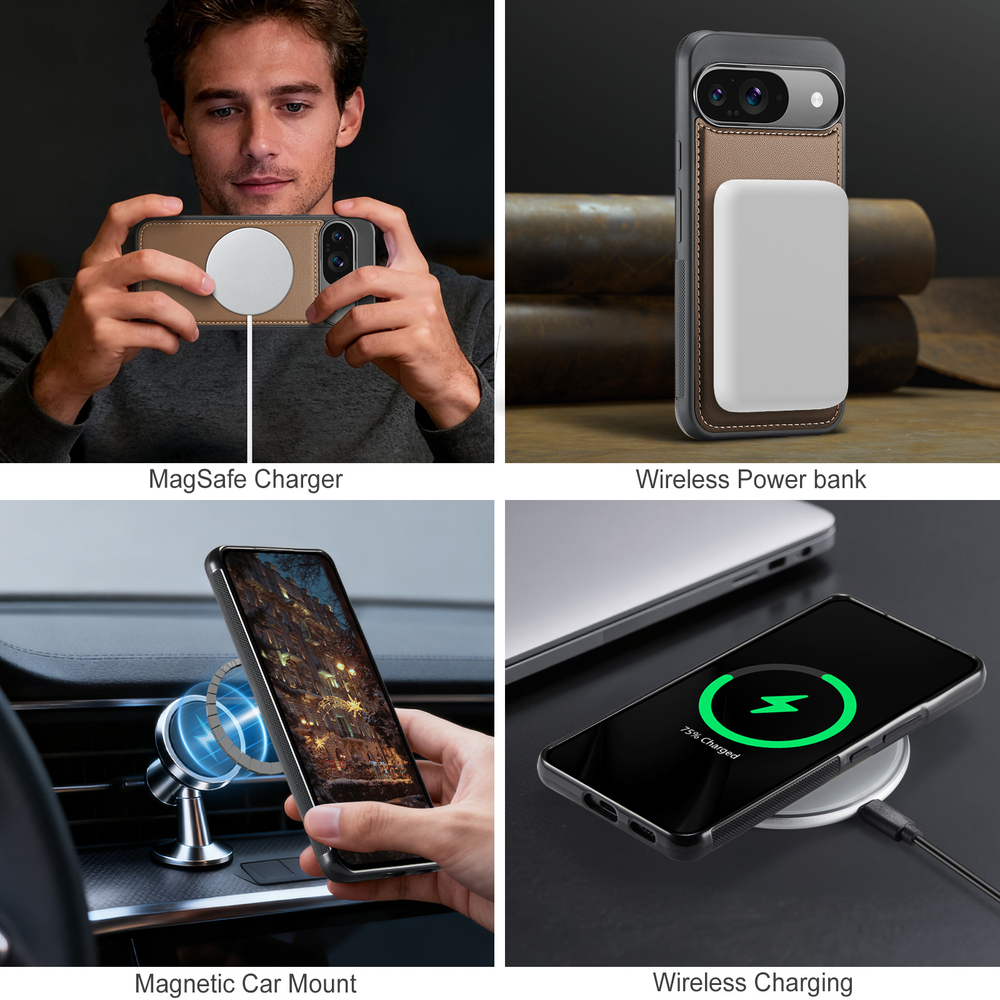 Чехол CaseMe Cardholder 2 in 1 Google Pixel 10/Pixel 10 Pro