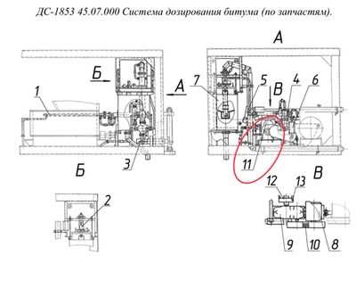 ДС-185 45.07.120 Битумный насос
