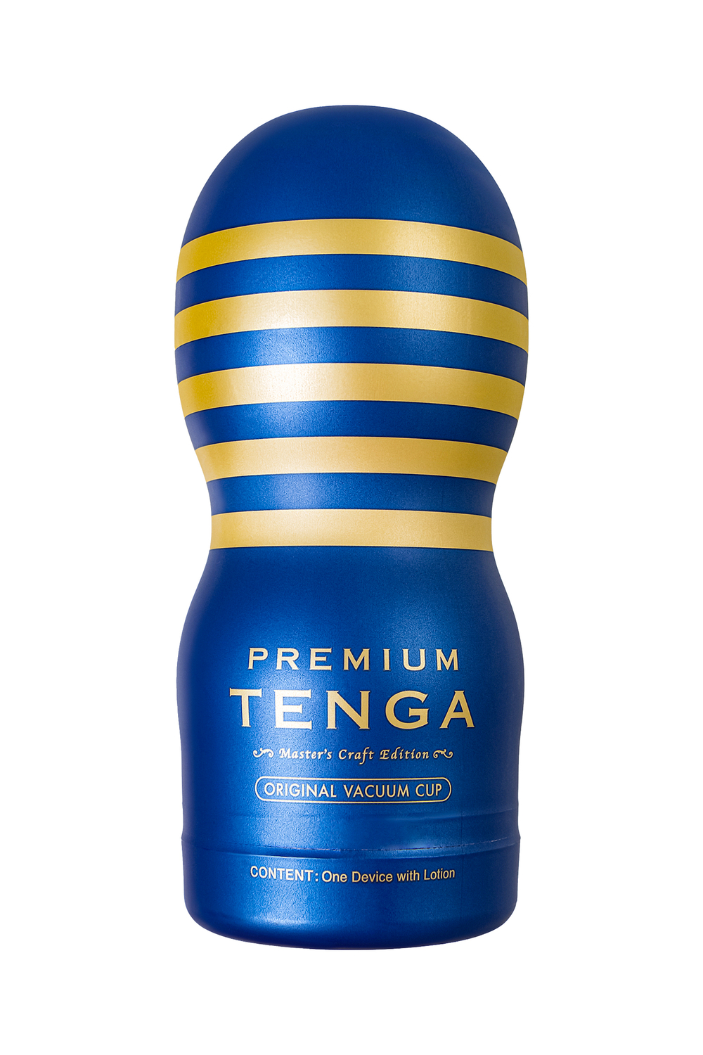 Нереалистичный мастурбатор Tenga Premium Original Vacuum Cup голубой 15,5 см