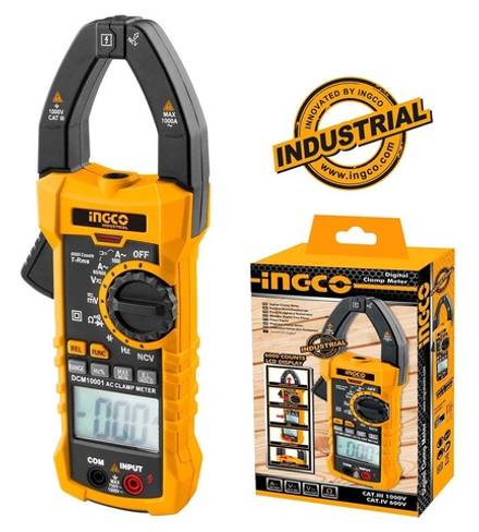 Мультиметр цифровой INGCO DCM10001 INDUSTRIAL