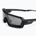 Спортивные очки OCEAN Chameleon Matt Black / Grey Polarized lenses