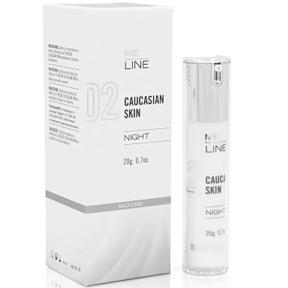 ME LINE НОЧНОЙ КРЕМ МИЛАЙН ЕВРОПЕОИДНАЯ КОЖА, 30 гр. | 02 M.E. LINE CAUCASIAN SKIN NIGHT