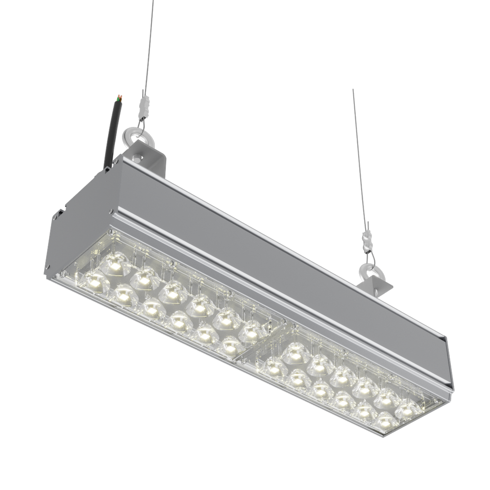 Светильник LED ПАЛЛАДА ДСП02-50-402-4К Л120 50Вт 4000К IP65 Прозрачный 8750лм 365х91х135мм WOLTA PRO