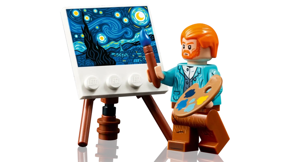 Конструктор LEGO Ideas 21333 Винсент Ван Гог: Звёздная ночь
