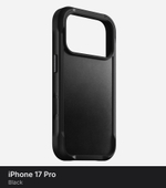 Чехол Nomad Rugged Leather Case Horween для iPhone 17 Pro Black