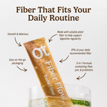 Organic Traditions, Fiber Flow™, юдзу и лайм, 12 стиков по 10,75 г