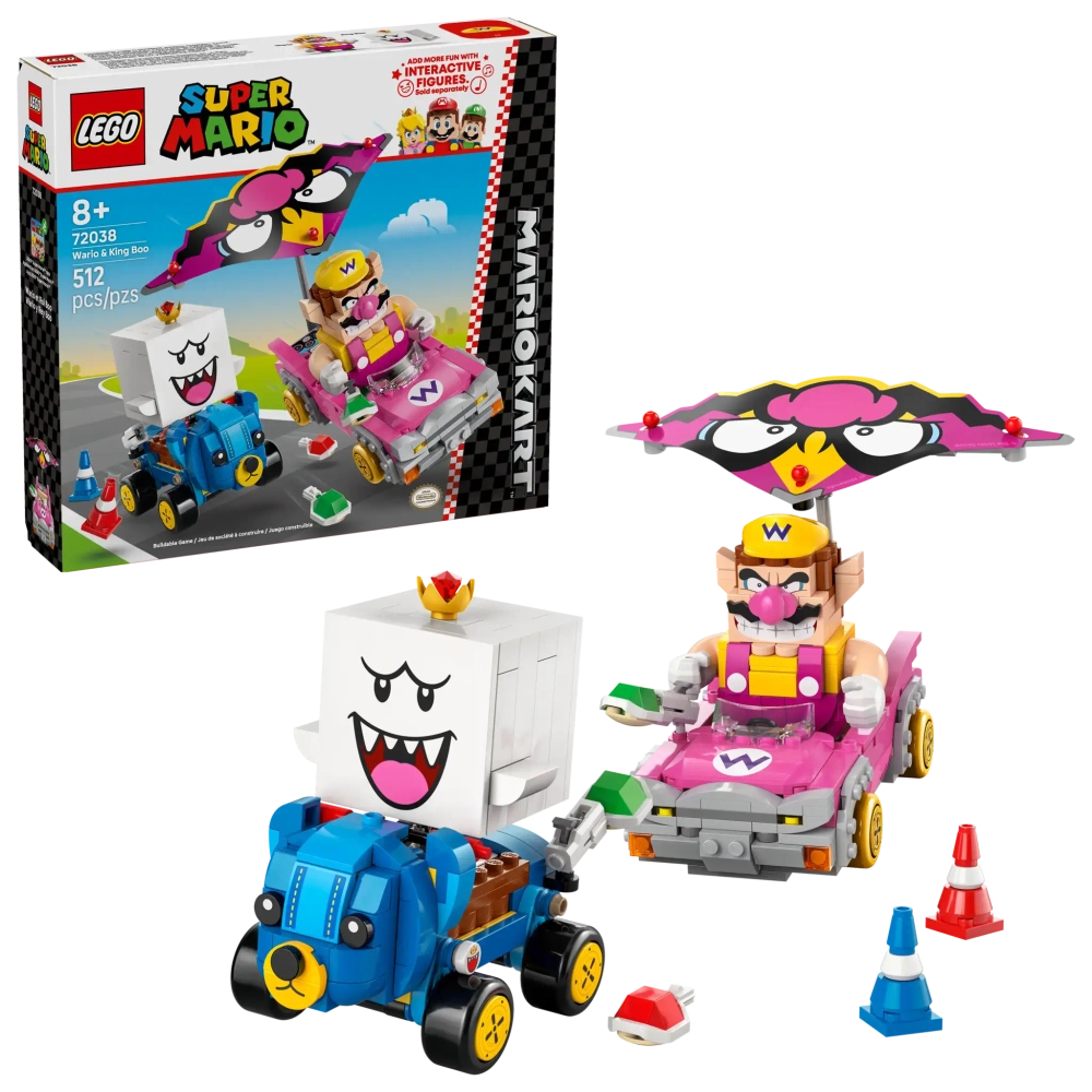 Конструктор LEGO Super Mario 72038 Mario Kart Варио и король Бу