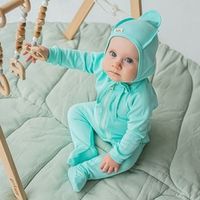 Слип на молнии "Мятный леденец" 0+