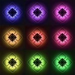 Citilux Марсель Смарт CL232A155E RGB Умная люстра Венге