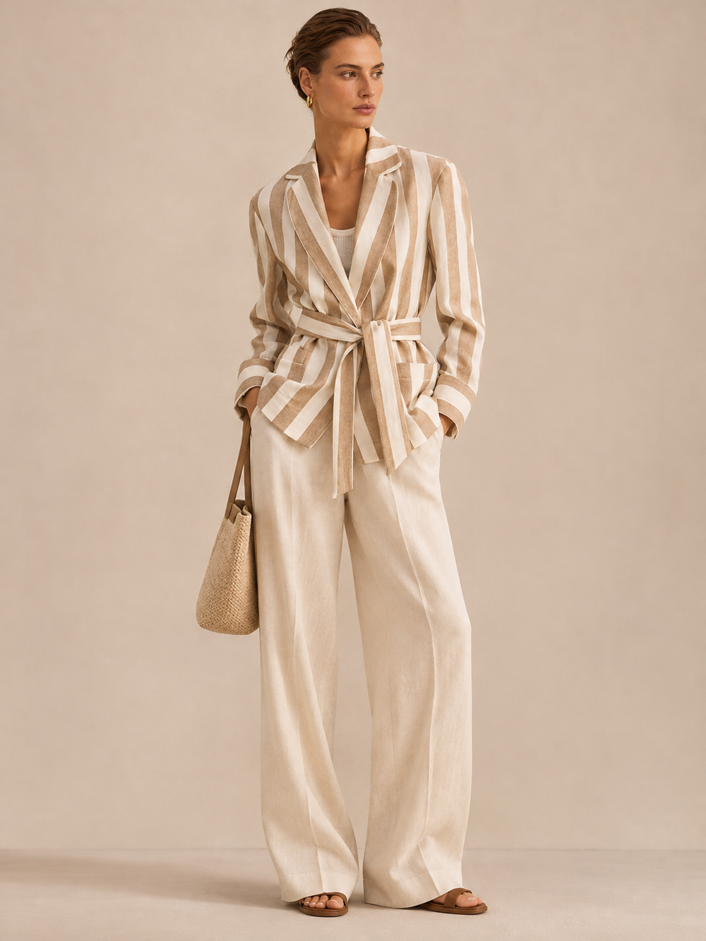 Льняной жакет Loro Piana, M