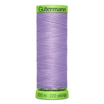 Нитки для тонких тканей Gutermann Extra Fine 150 (200 метров), 5 кат. | 158 св.сиреневый