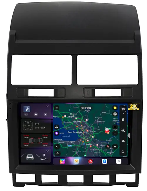 Магнитола для Volkswagen Touareg 2002-2010 - Redpower 85142 PRO/PROmax ТОП звук, 2K QLED, Android 14, Быстрейшая, CarPlay, 4G SIM-слот