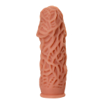 Насадка на фаллос с рельефными складочками 14,7см Kokos Extreme Sleeve 012 M Size