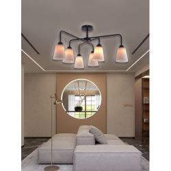 Люстра Rivoli Jodie 9190-306 6хЕ27 60 Вт модерн | Rivoli