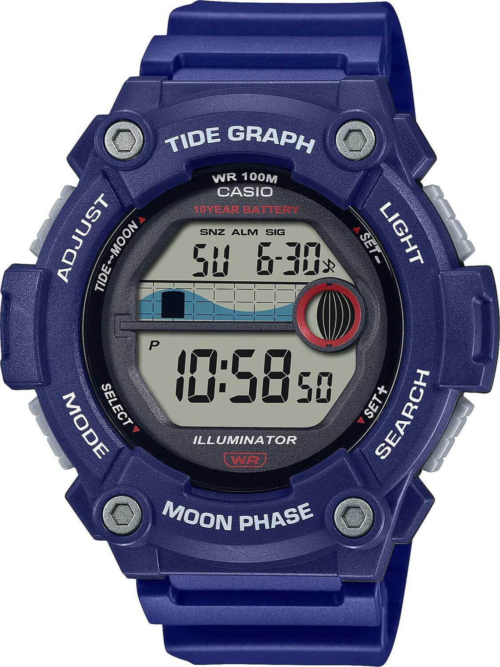 Мужские наручные часы Casio Collection WS-1300H-2A