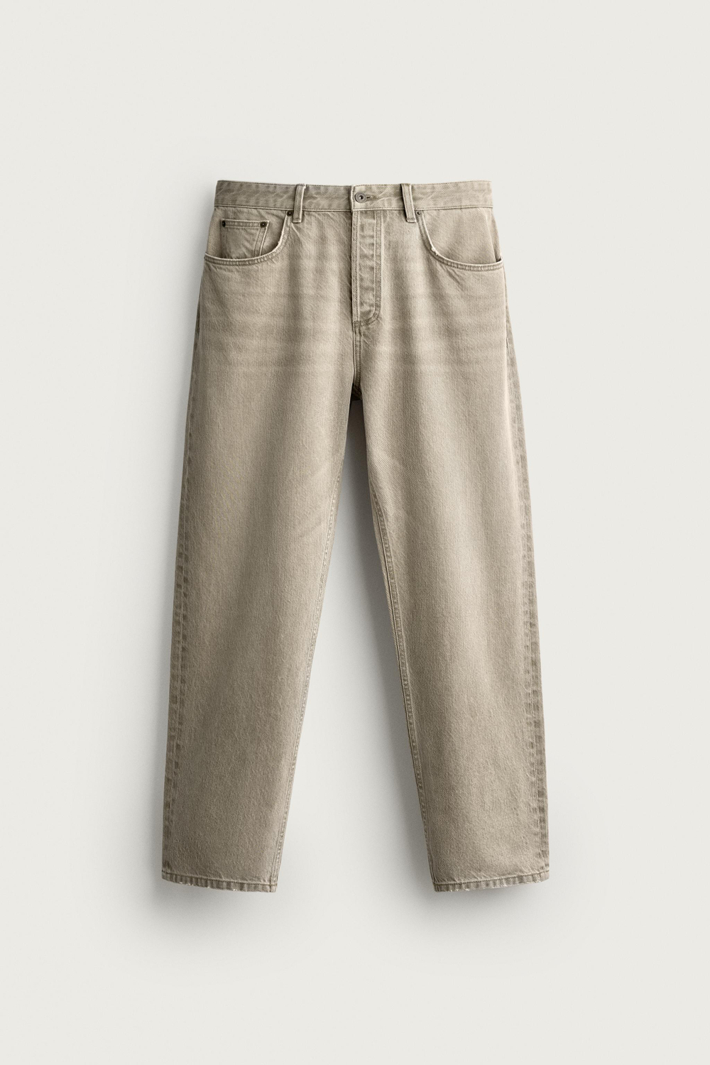 ДЖИНСЫ STRAIGHT ДЛИНОЙ ДО ЩИКОЛОТКИ — ZARA · 5585/352
