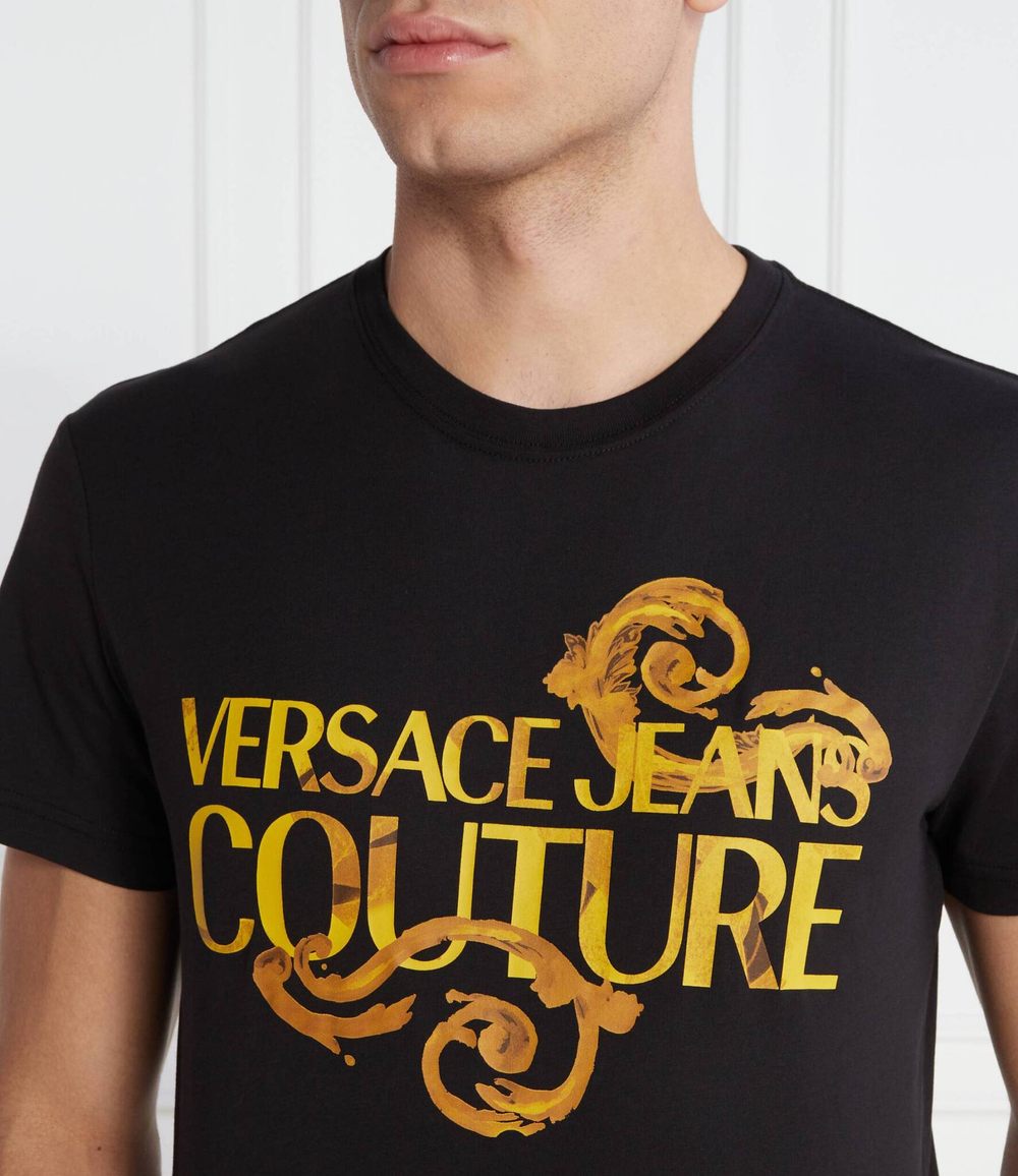 Футболка Versace Jeans Couture - черный(76GAHG00CJ00G)