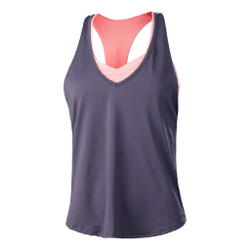 Женская теннисная майка Lucky in Love Floral Blush Bralette Tank Top Women - Dark Blue, Pink