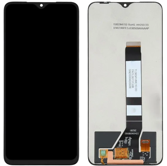 Дисплей для Xiaomi Poco M3 / Redmi 9T в сборе с тачскрином (Black)